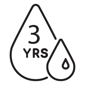 Up to 3 years