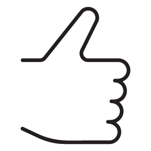 Thumbs up