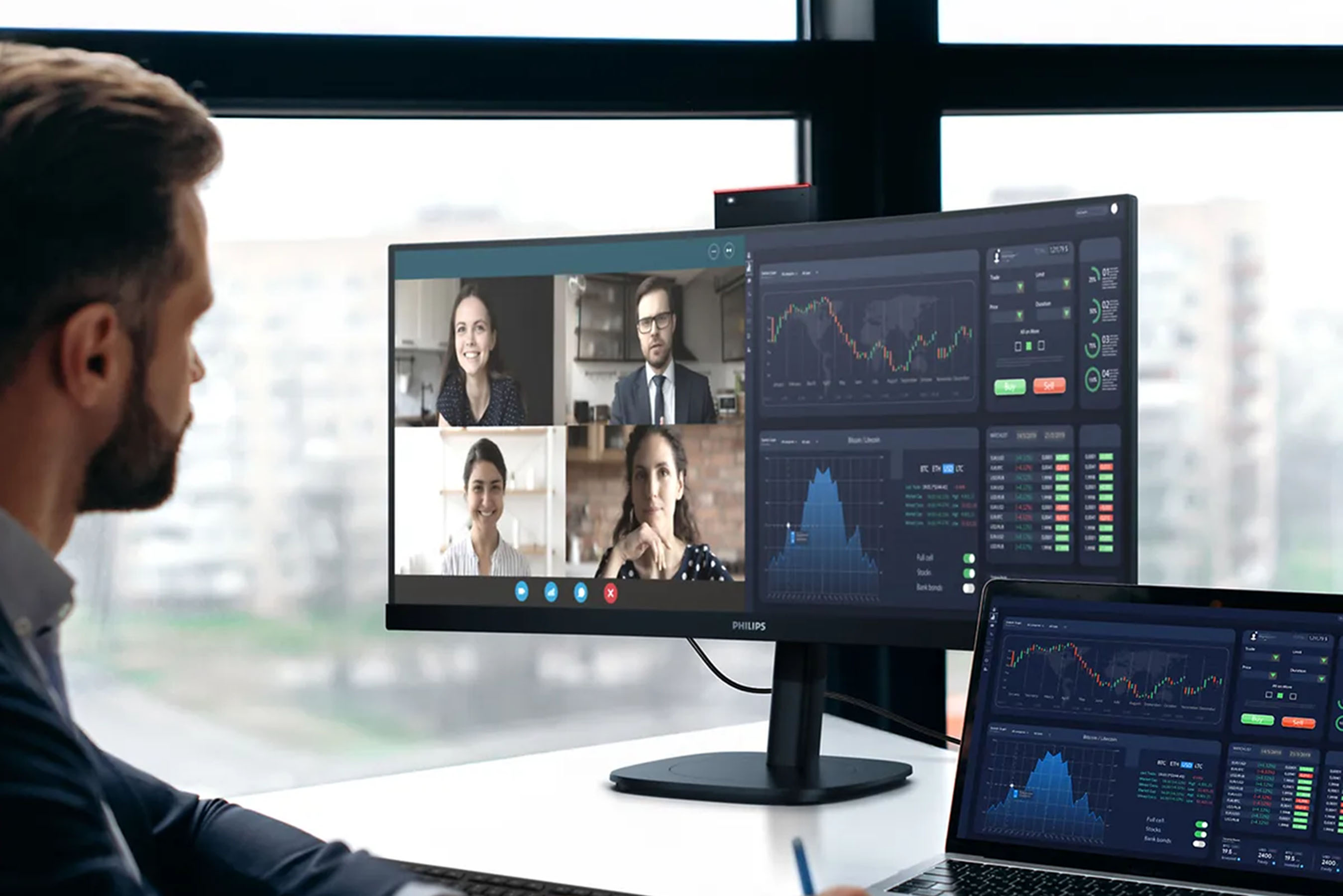 What If Your Monitor Was Your Dock?